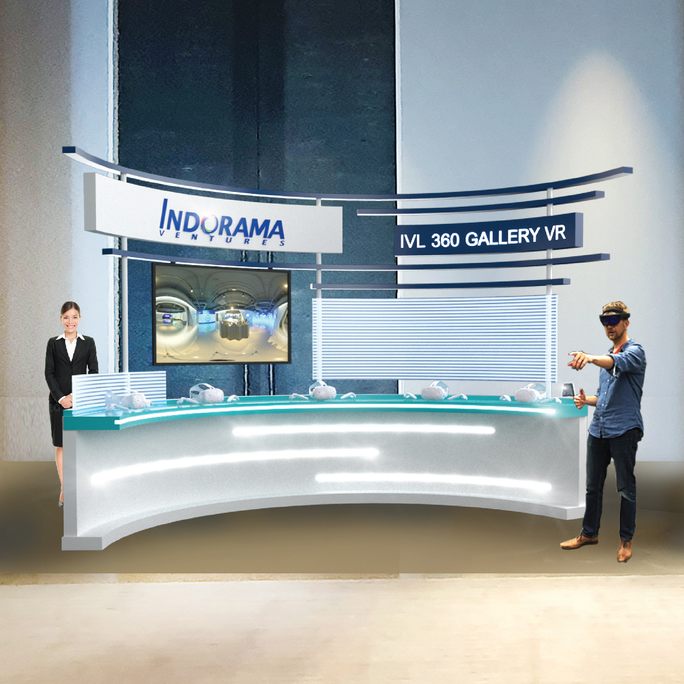 IVL 360 GALLERY VR Booth